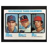 1973 ROOKIE THIRD BASEMEN TERRY HUGHES BILL MCNULT