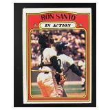 1972 TOPPS RON SANTO #556 CHICAGO CUBS