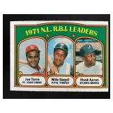 1972 1971 N.L. R.B.I. LEADERS JOE TORRE WILLIE STA