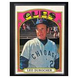 1972 TOPPS LEO DUROCHER #576 CHICAGO CUBS