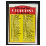 1972 TOPPS CHECKLIST 3RD SERIES #251B VAR