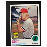 1973 TOPPS BUDDY BELL #31B SUPER RC ALL-STAR CLEVE