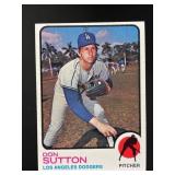 1973 TOPPS DON SUTTON #10 LOS ANGELES DODGERS