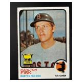 1973 TOPPS CARLTON FISK #193 SUPER ROOKIE ALL-STAR