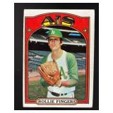 1972 TOPPS ROLLIE FINGERS #241 OAKLAND ATHLETICS