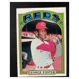 1972 TOPPS GEORGE FOSTER #256 CINCINNATI REDS