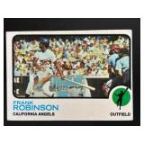 1973 TOPPS FRANK ROBINSON #175 CALIFORNIA ANGELS