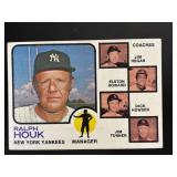 1973 YANKEES FIELD LEADERS RALPH HOUK JIM HEGAN EL