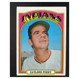 1972 TOPPS GAYLORD PERRY #285 CLEVELAND INDIANS