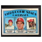 1972 CARDINALS ROOKIE STARS JIM BIBBY JORGE ROQUE