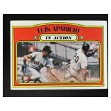 1972 TOPPS LUIS APARICIO #314 BOSTON RED SOX