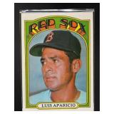 1972 TOPPS LUIS APARICIO #313 BOSTON RED SOX