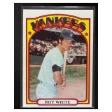 1972 TOPPS ROY WHITE #340 NEW YORK YANKEES