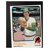 1973 TOPPS ROLLIE FINGERS #84 OAKLAND ATHLETICS