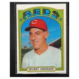 1972 TOPPS SPARKY ANDERSON #358 CINCINNATI REDS