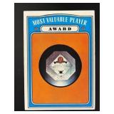 1972 TOPPS MOST VALUABLE PLAYER AWARD T #622