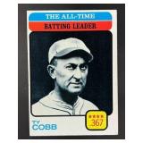 1973 TOPPS THE ALL-TIME BATTING LEADER - TY COBB A