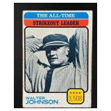 1973 THE ALL-TIME STRIKEOUT LEADER - WALTER JOHNSO
