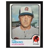 1973 TOPPS PHIL NIEKRO #503 ATLANTA BRAVES