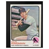 1973 TOPPS DAVE KINGMAN #23 SAN FRANCISCO GIANTS