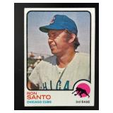 1973 TOPPS RON SANTO #115 CHICAGO CUBS