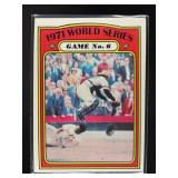 1972 1971 WORLD SERIES GAME NO. 6 #228