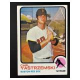 1973 TOPPS CARL YASTRZEMSKI #245 BOSTON RED SOX