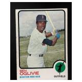 1973 TOPPS BEN OGLIVIE #388 BOSTON RED SOX