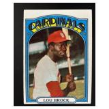 1972 TOPPS LOU BROCK #200 ST. LOUIS CARDINALS