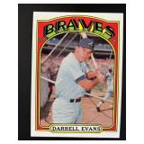 1972 TOPPS DARRELL EVANS #171 ATLANTA BRAVES