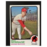 1973 TOPPS RICH GOSSAGE #174 RC ROOKIE CHICAGO WHI