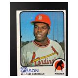 1973 TOPPS BOB GIBSON #190 ST. LOUIS CARDINALS