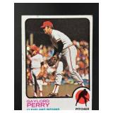 1973 TOPPS GAYLORD PERRY #400 CLEVELAND INDIANS