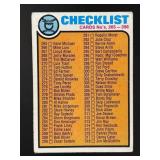 1973 TOPPS CHECKLIST: 265-396 #338