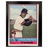 1976 TOPPS LYMAN BOSTOCK #263 RC ROOKIE MINNESOTA