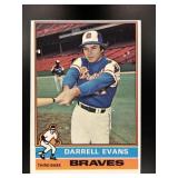 1976 TOPPS DARRELL EVANS #81 ATLANTA BRAVES