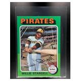 1975 TOPPS MINI WILLIE STARGELL #100 PITTSBURGH PI