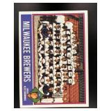 1976 TOPPS MILWAUKEE BREWERS ALEX GRAMMAS MGR CL #