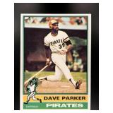 1976 TOPPS DAVE PARKER #185 PITTSBURGH PIRATES