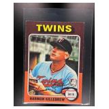 1975 TOPPS MINI HARMON KILLEBREW #640 MINNESOTA TW