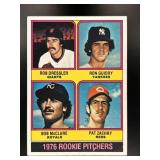 1976 ROOKIE PITCHERS ROB DRESSLER RON GUIDRY BOB M