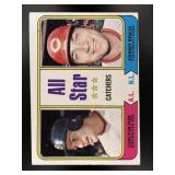 1974 ALL-STAR CATCHERS CARLTON FISK JOHNNY BENCH #