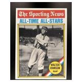 1976 TOPPS WALTER JOHNSON #349 ALL-STAR WASHINGTON