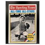 1976 TOPPS MICKEY COCHRANE #348 ALL-STAR ATHLETICS