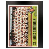 1976 TOPPS ST. LOUIS CARDINALS RED SCHOENDIENST MG