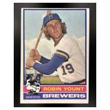 1976 TOPPS ROBIN YOUNT #316 MILWAUKEE BREWERS