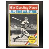 1976 TOPPS LOU GEHRIG #341 ALL-STAR NEW YORK YANKE