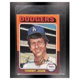1975 TOPPS MINI TOMMY JOHN #47 LOS ANGELES DODGERS