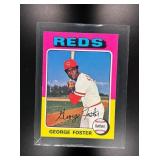 1975 TOPPS MINI GEORGE FOSTER #87 CINCINNATI REDS
