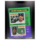 1975 TOPPS MINI 1956 MVPS MICKEY MANTLE DON NEWCOM